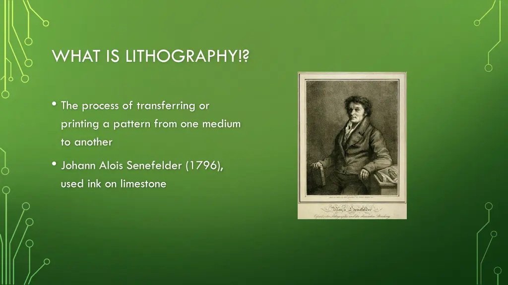 what is lithography