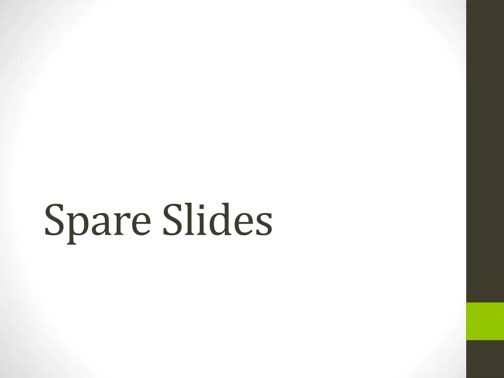 spare slides