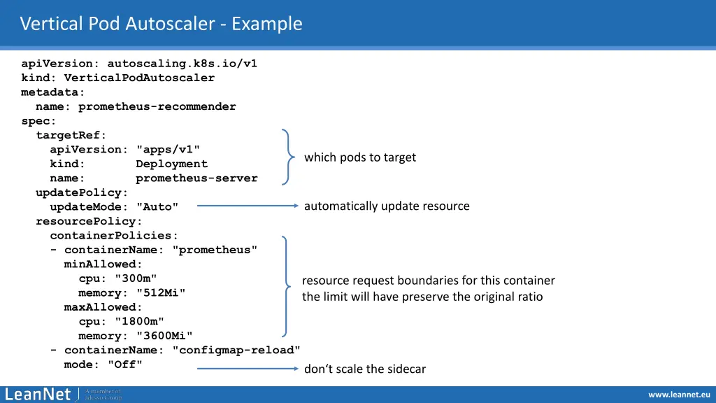 vertical pod autoscaler example