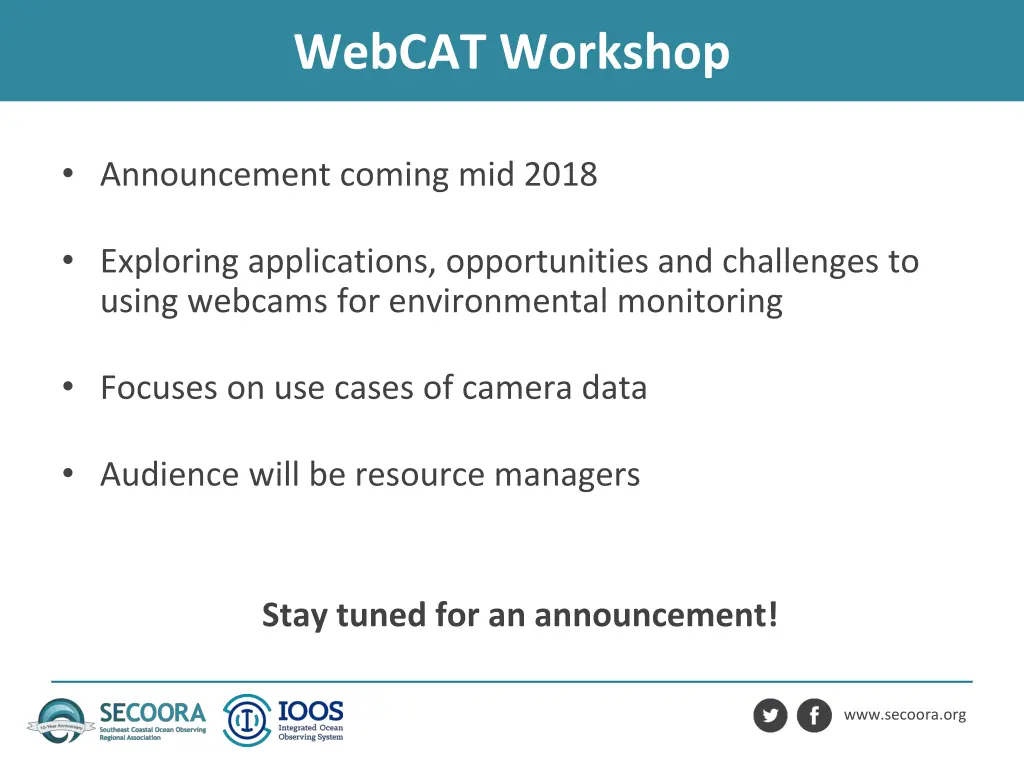 webcat workshop