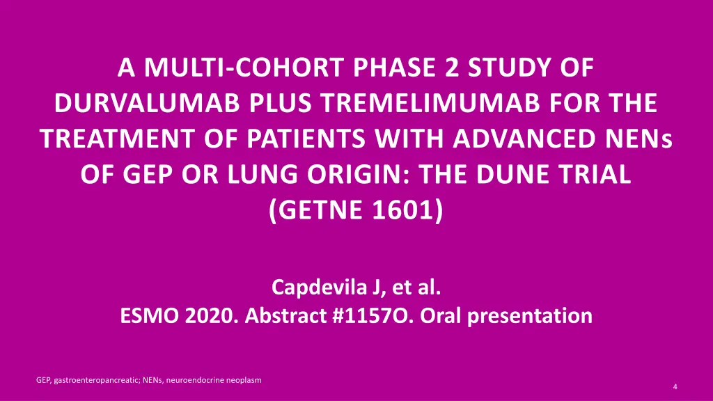 a multi cohort phase 2 study of durvalumab plus