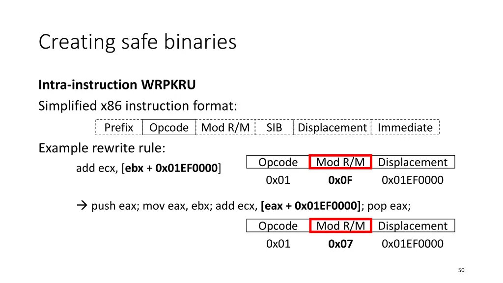 creating safe binaries 1