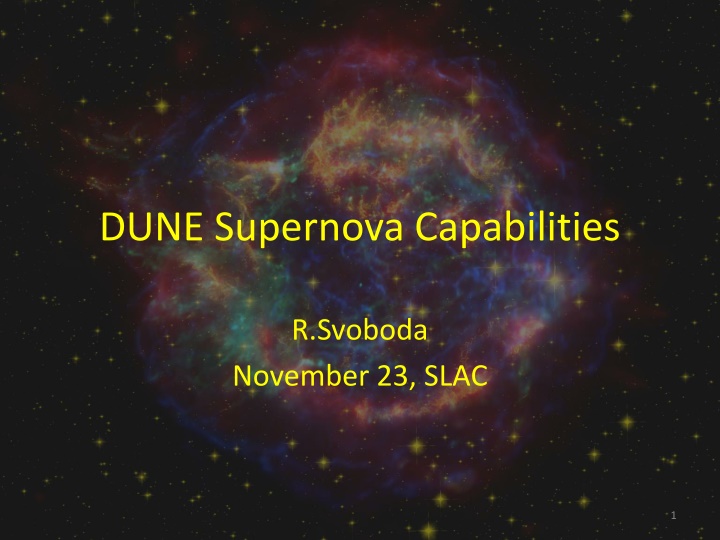 dune supernova capabilities