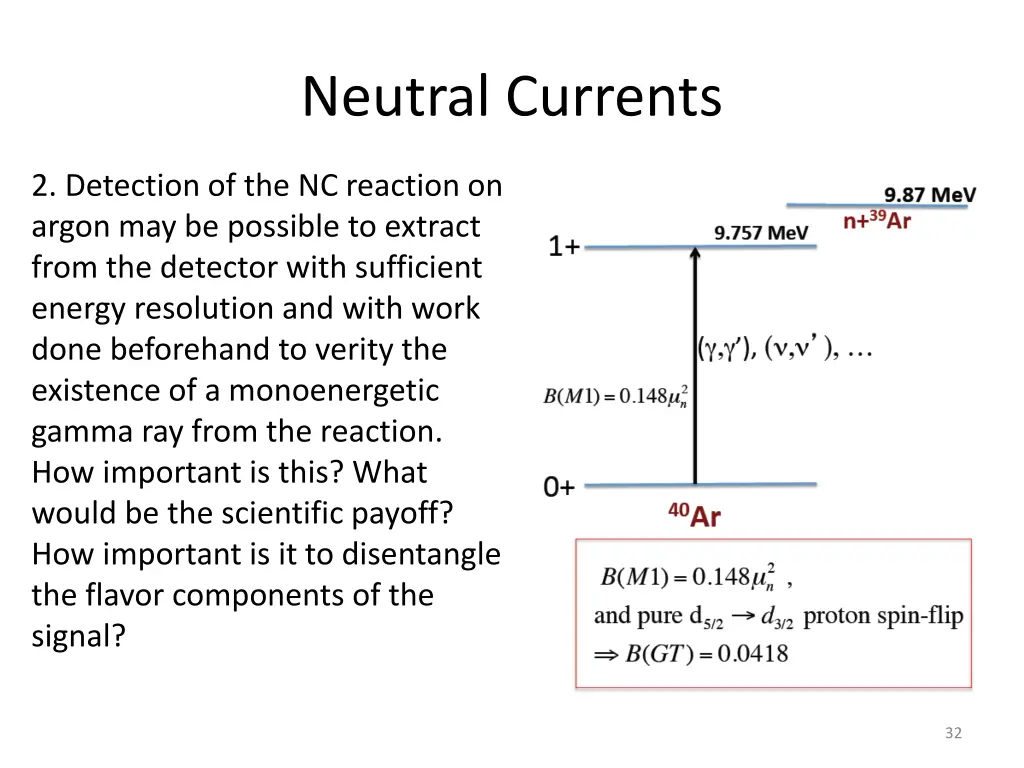 neutral currents