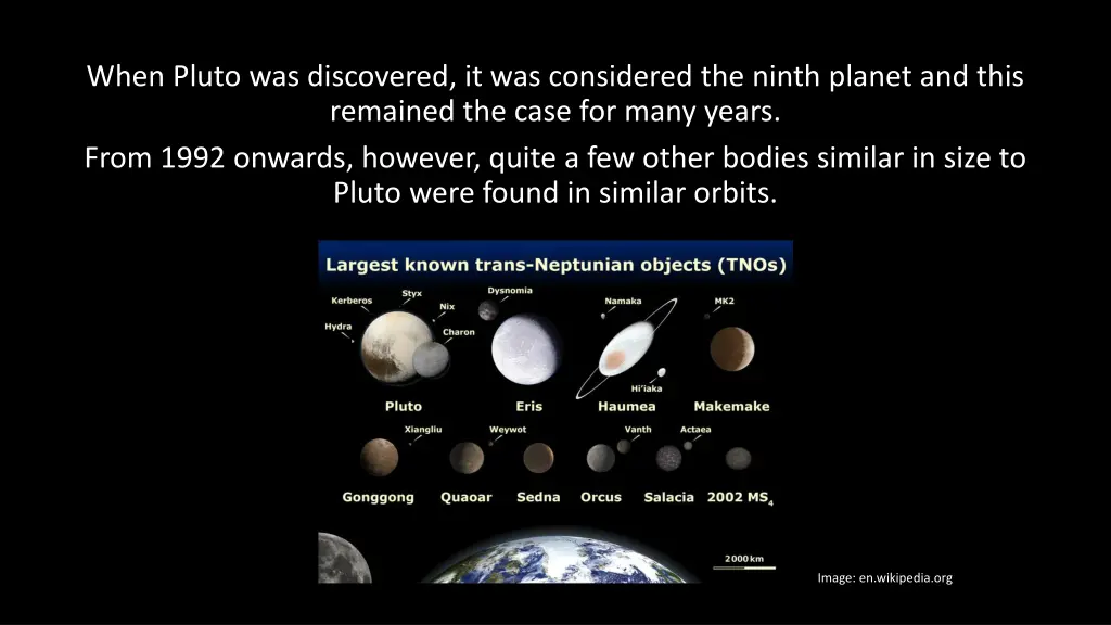 when pluto was discovered it was considered