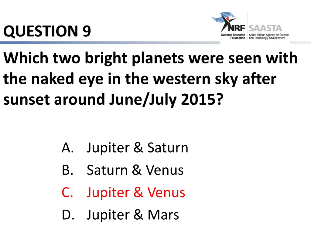 question 9