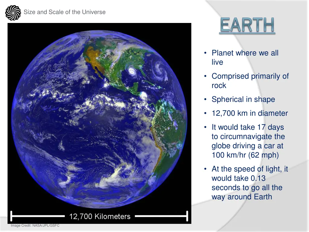 size and scale of the universe 5