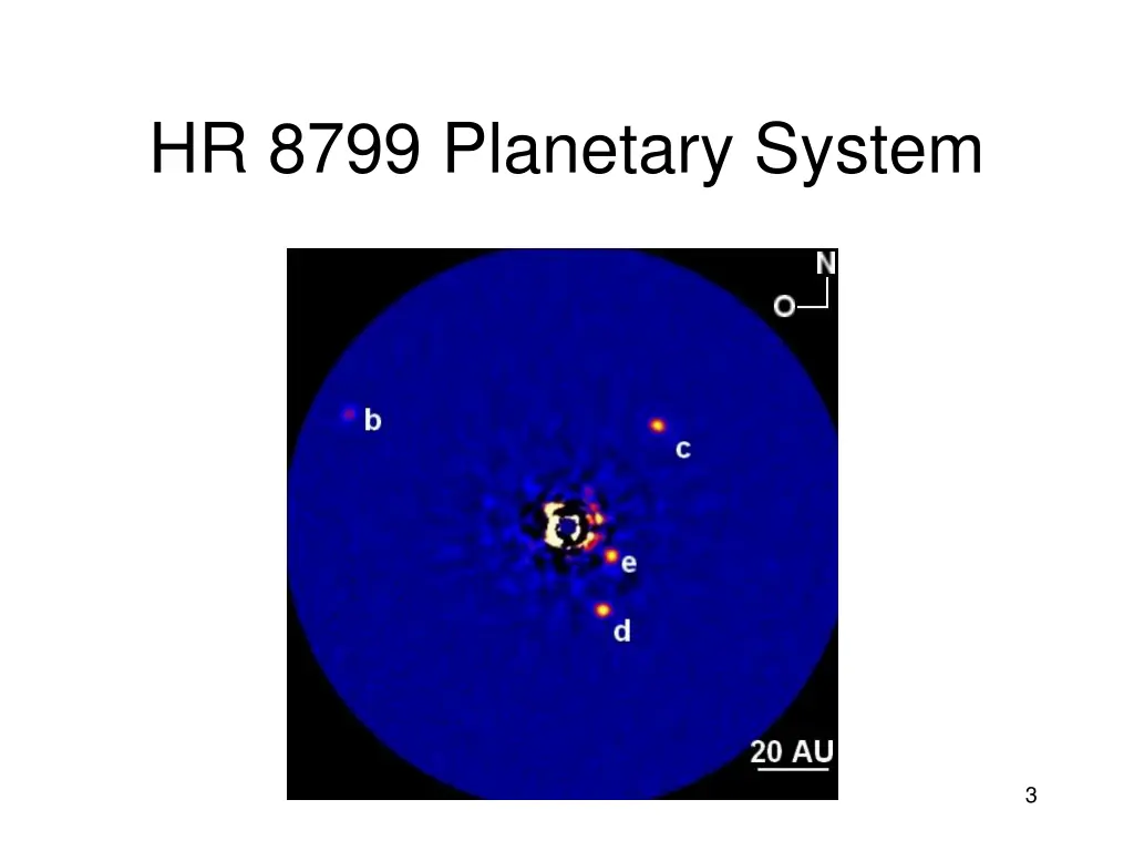 hr 8799 planetary system