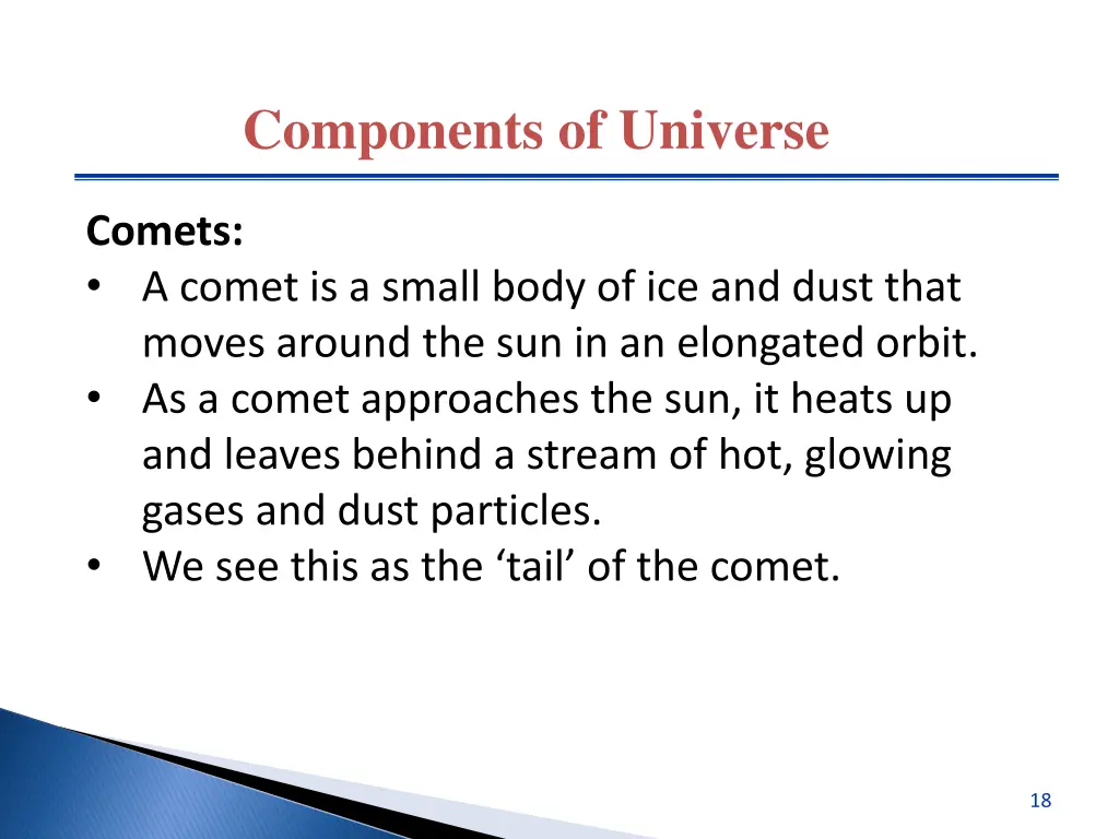 components of universe 12