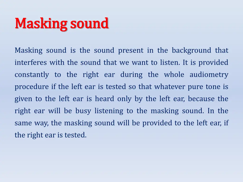 masking sound masking sound