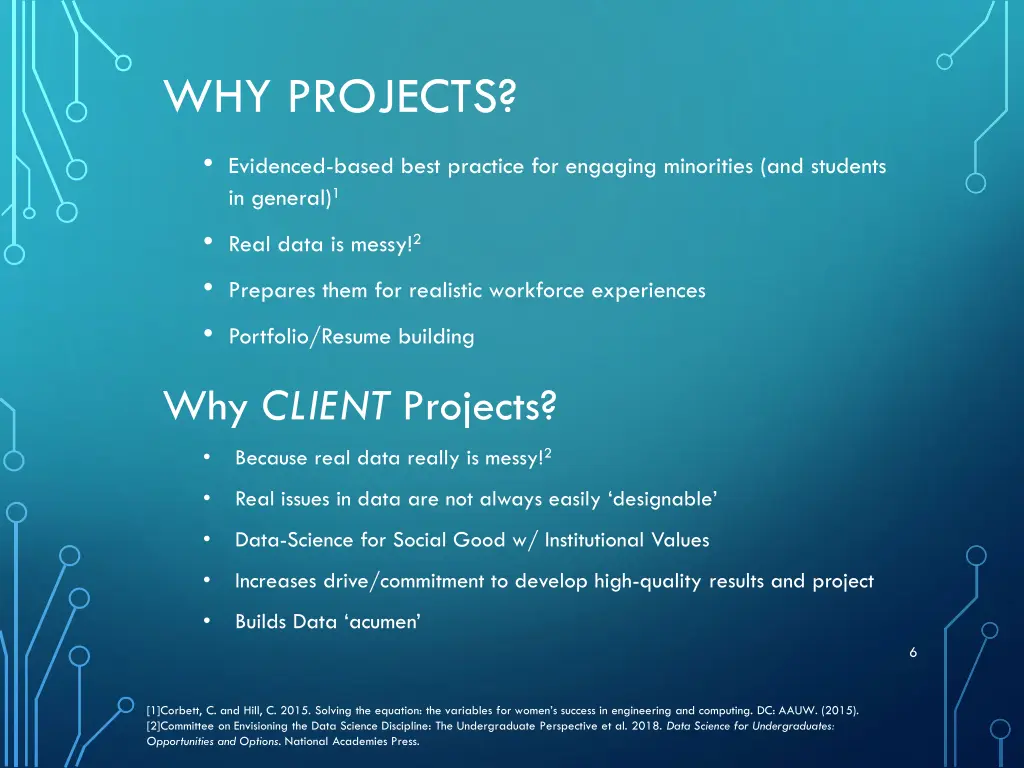 why projects