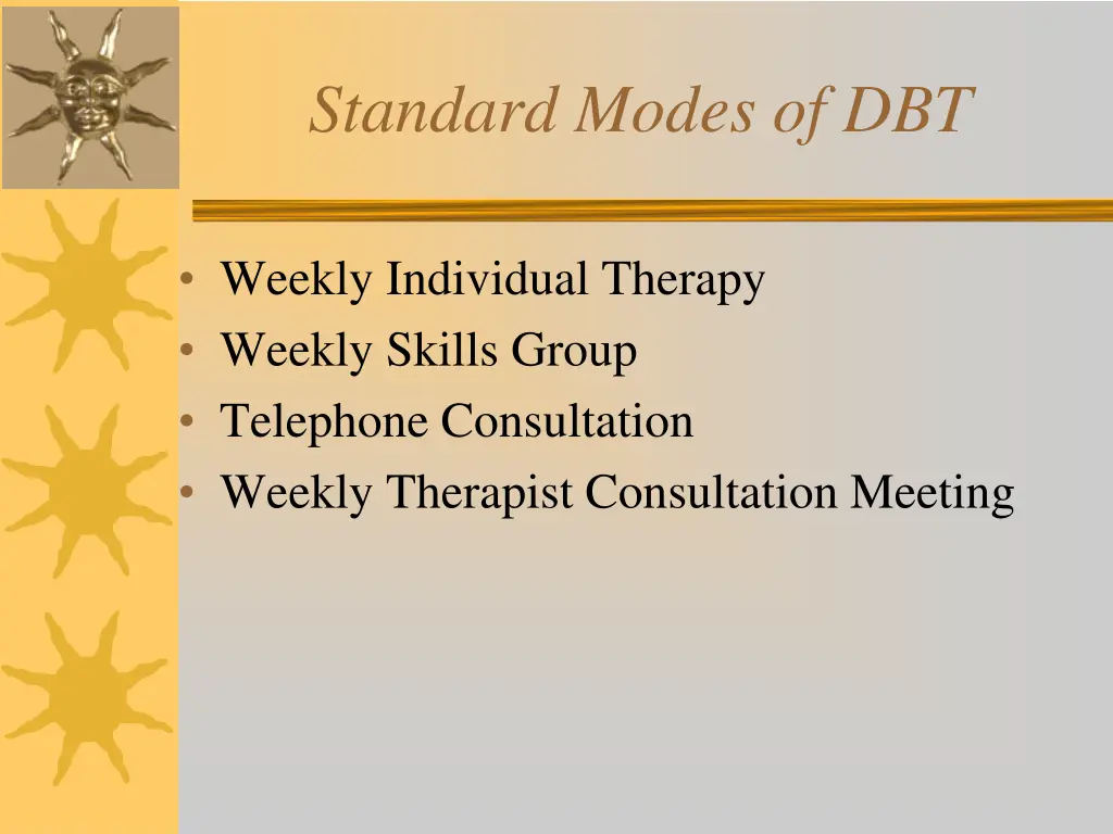 standard modes of dbt