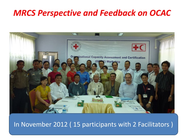 mrcs perspective and feedback on ocac