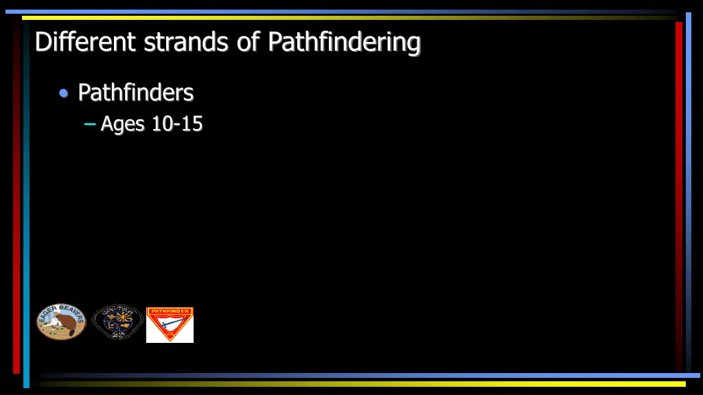 different strands of pathfindering 2