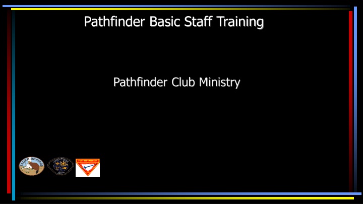 pathfinder basic staff training