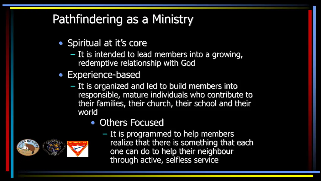 pathfindering as a ministry 1