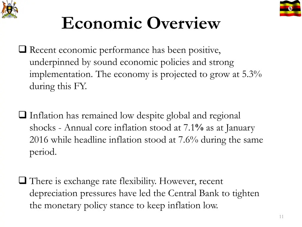 economic overview