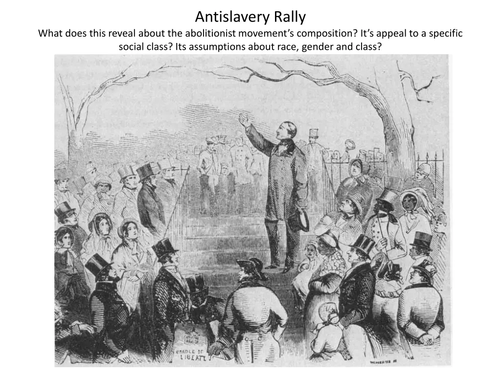 antislavery rally