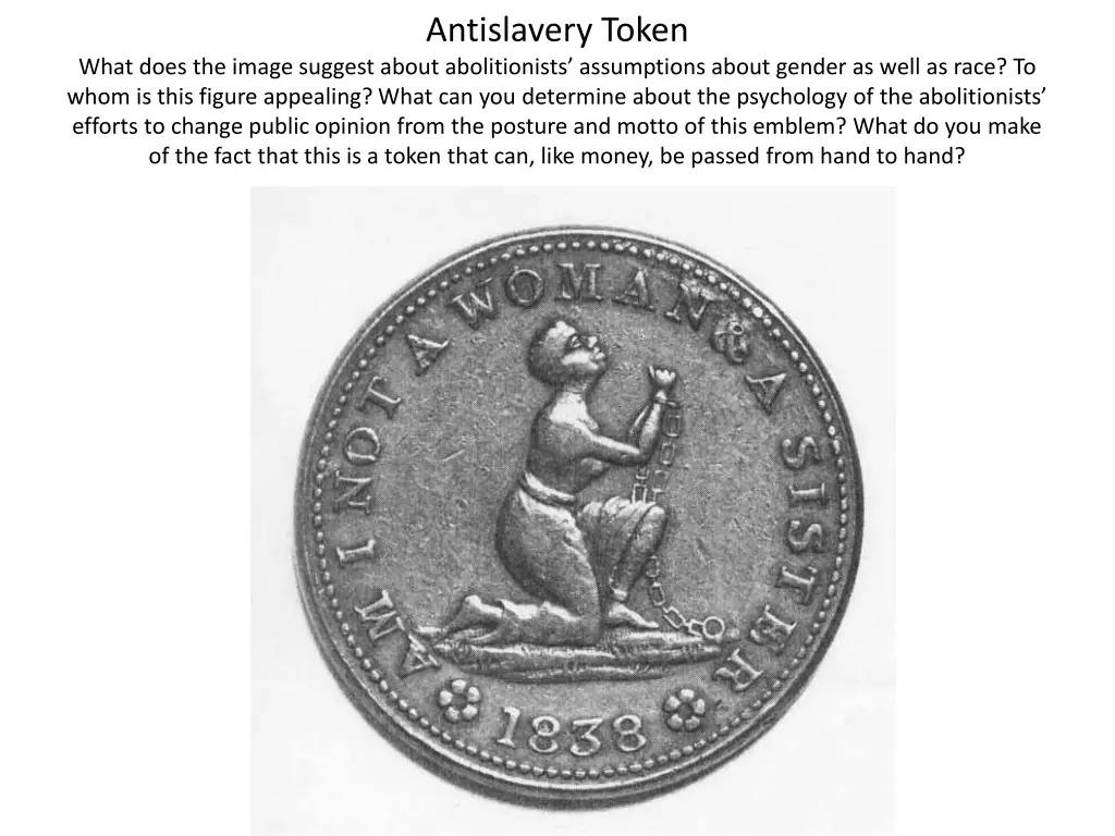 antislavery token