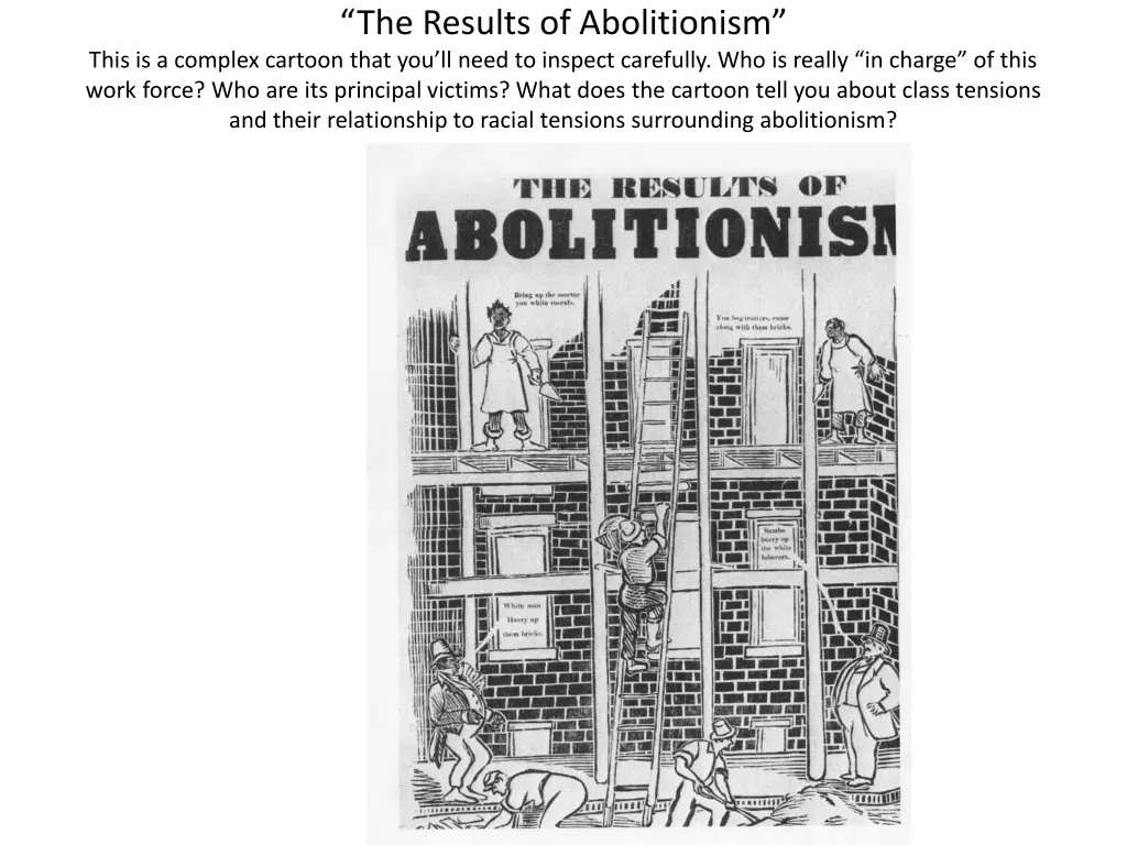 the results of abolitionism