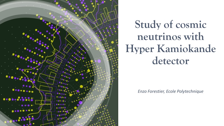 study of cosmic neutrinos with hyper kamiokande