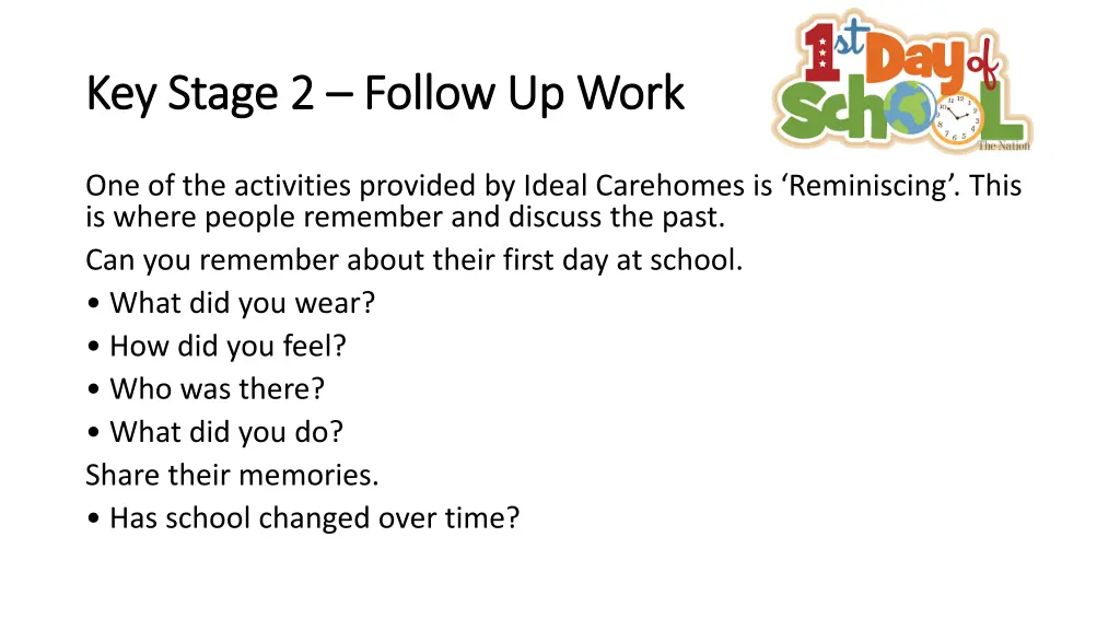 key stage 2 key stage 2 follow up work follow