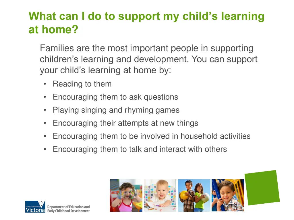 what can i do to support my child s learning