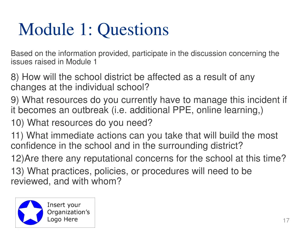 module 1 questions 1