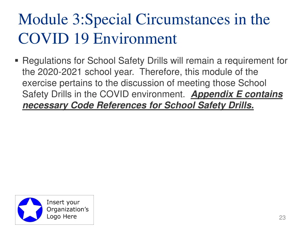 module 3 special circumstances in the covid