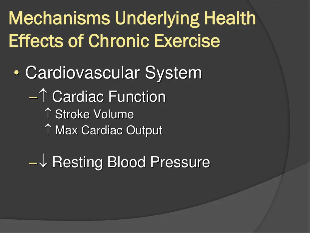 mechanisms underlying health mechanisms 1