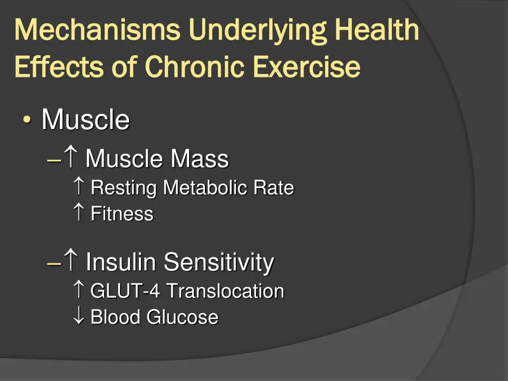 mechanisms underlying health mechanisms