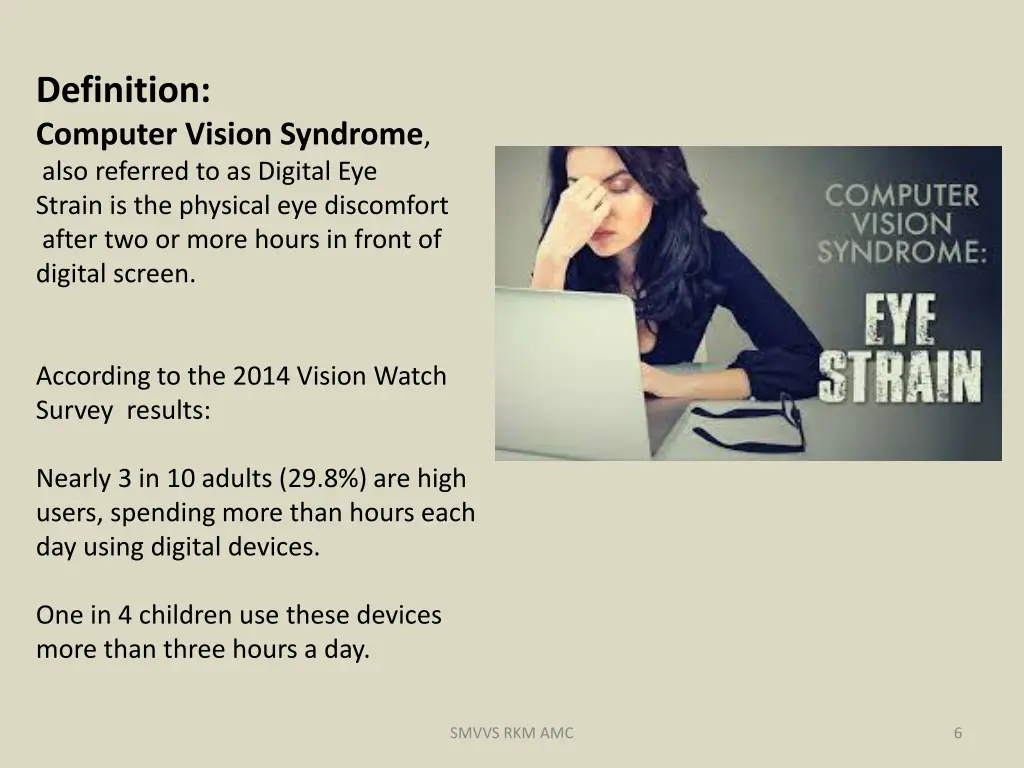 definition computer vision syndrome also referred