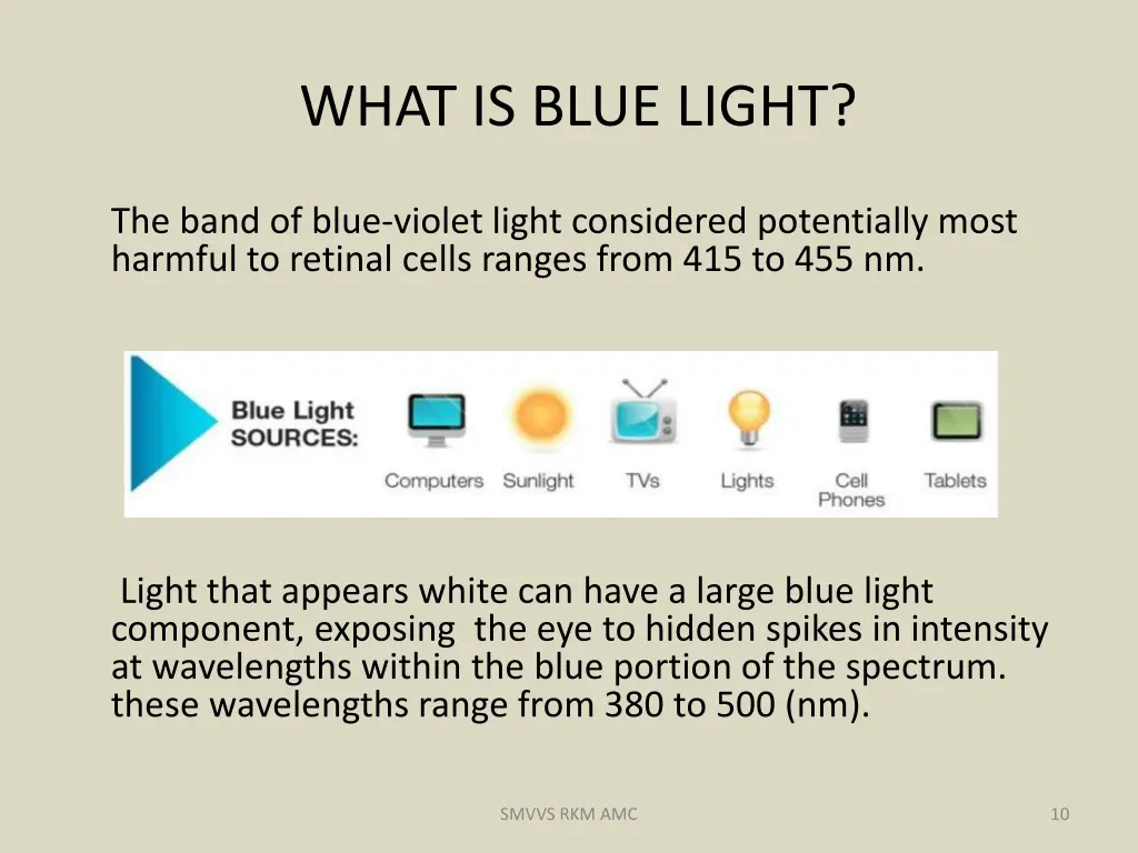 what is blue light