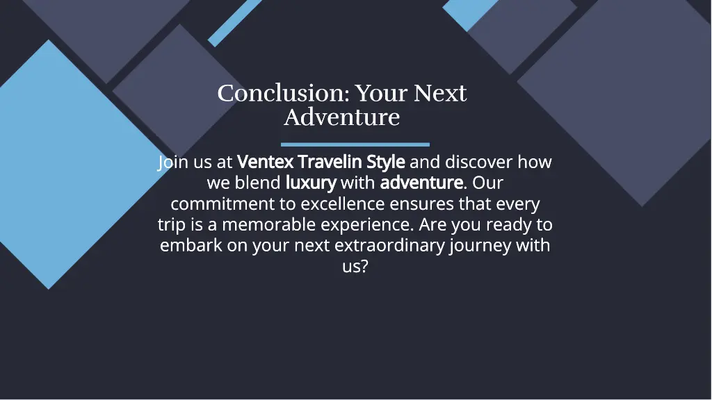 conclusion your next adventure adventure