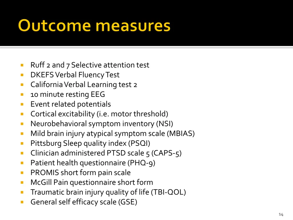 ruff 2 and 7 selective attention test dkefs