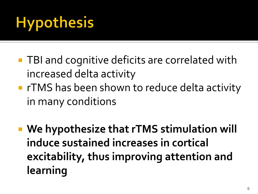 tbi and cognitive deficits are correlated with