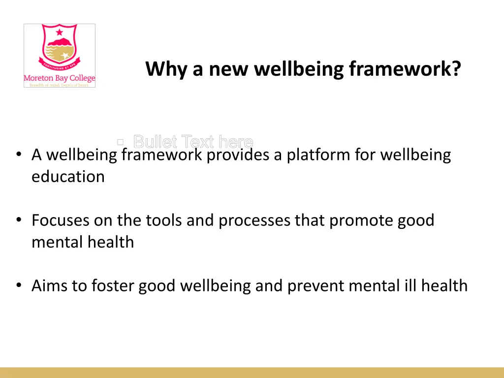 why a new wellbeing framework 2