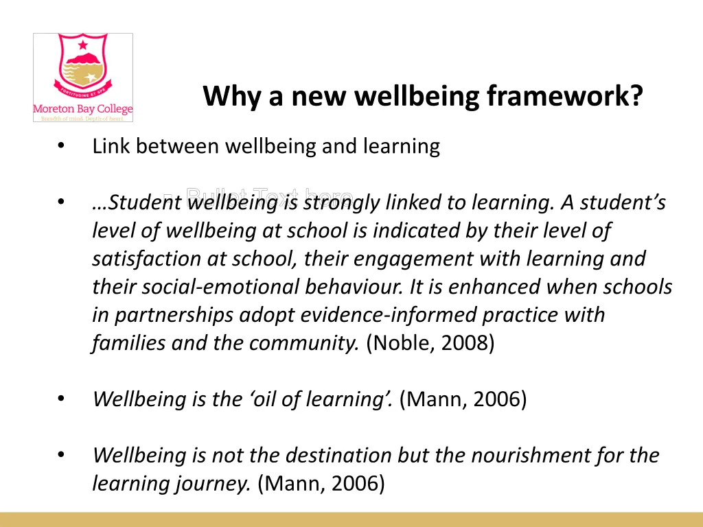 why a new wellbeing framework 3