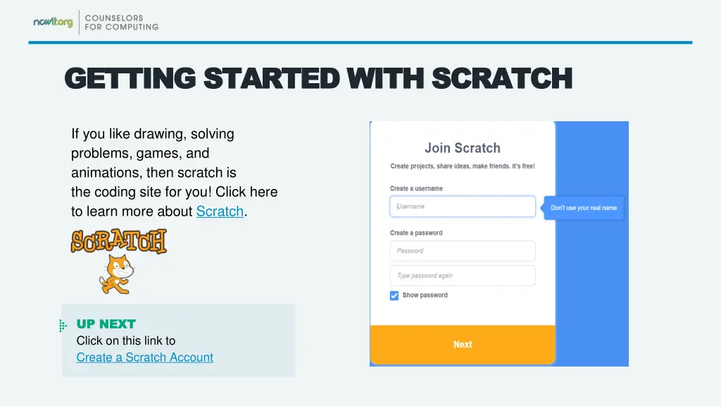 getting started with scratch getting started with