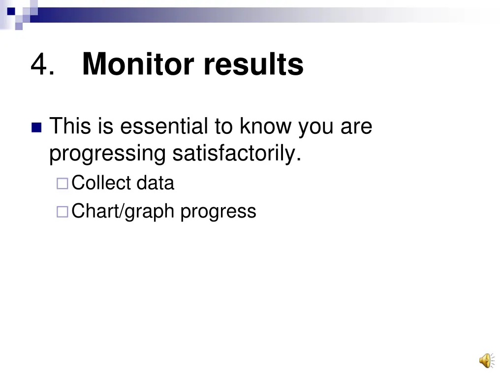 4 monitor results