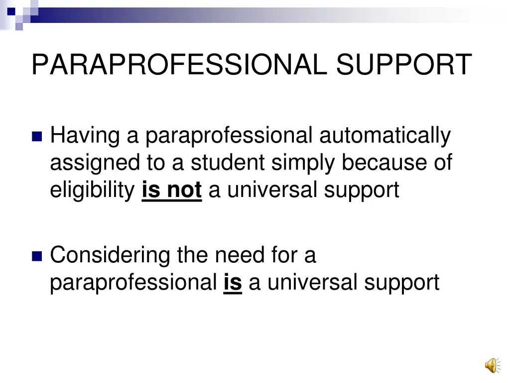 paraprofessional support 1