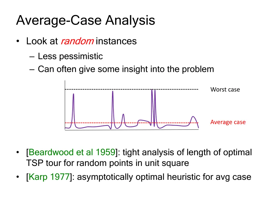 average case analysis