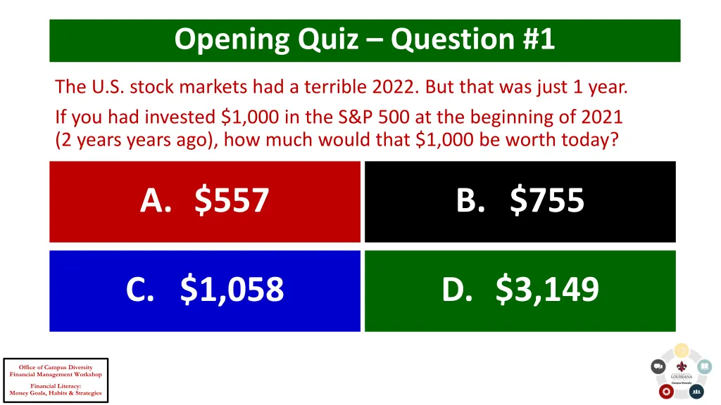 opening quiz question 1