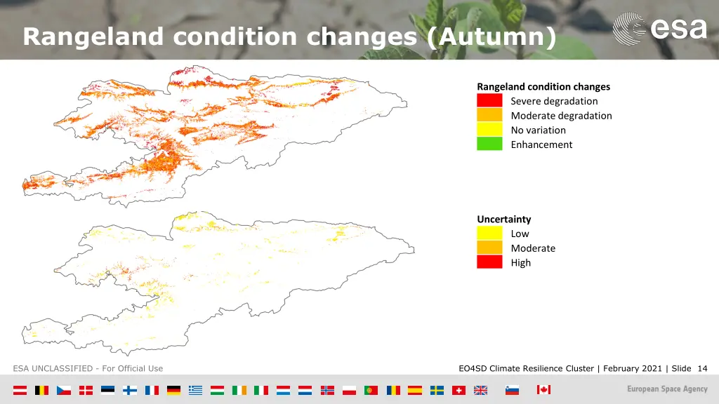 rangeland condition changes autumn