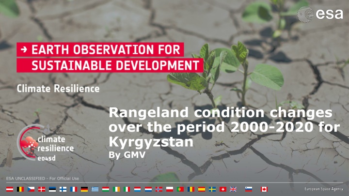 rangeland condition changes over the period 2000