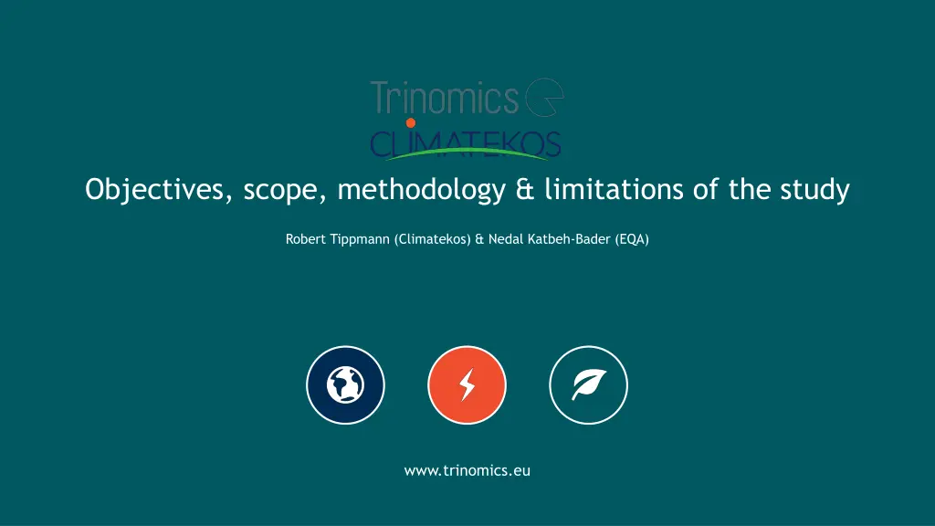 objectives scope methodology limitations