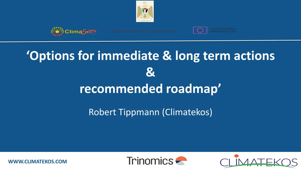 options for immediate long term actions