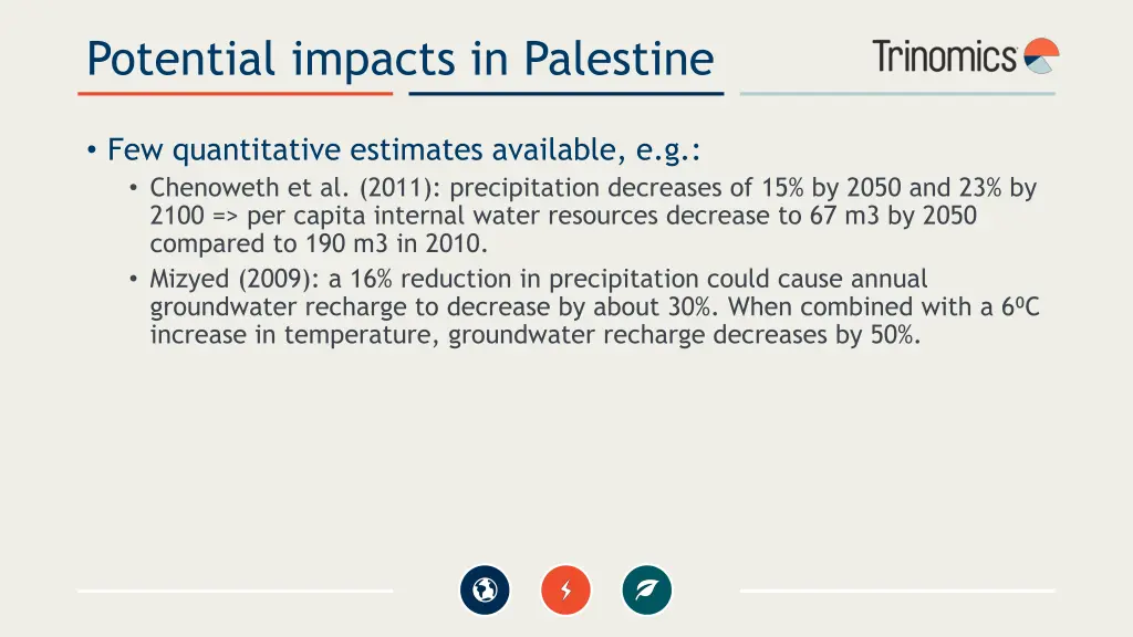 potential impacts in palestine 3