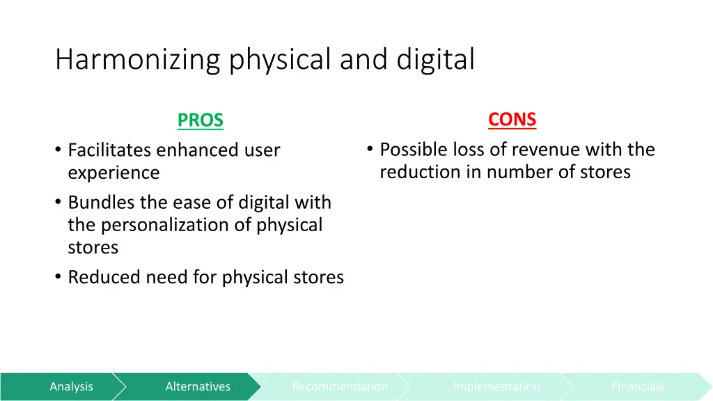 harmonizing physical and digital