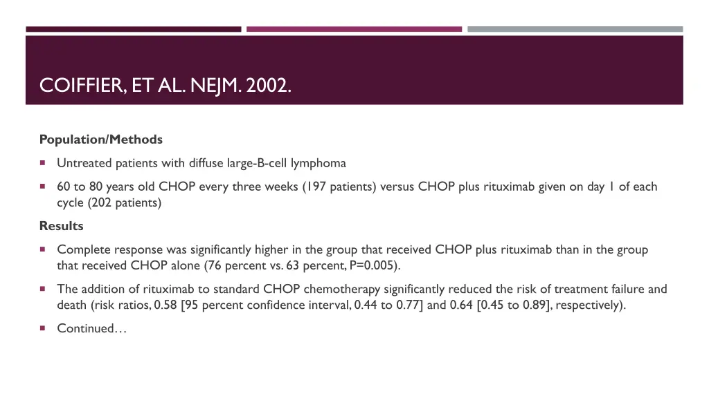 coiffier et al nejm 2002